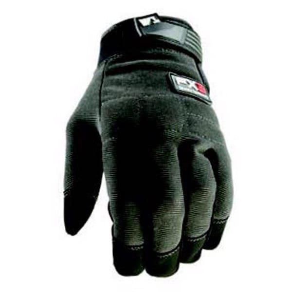 Wells Lamont Men's Indoor/Outdoor FX3 Work Gloves Black/Gray M 3 pk, 3PK 7850M - main